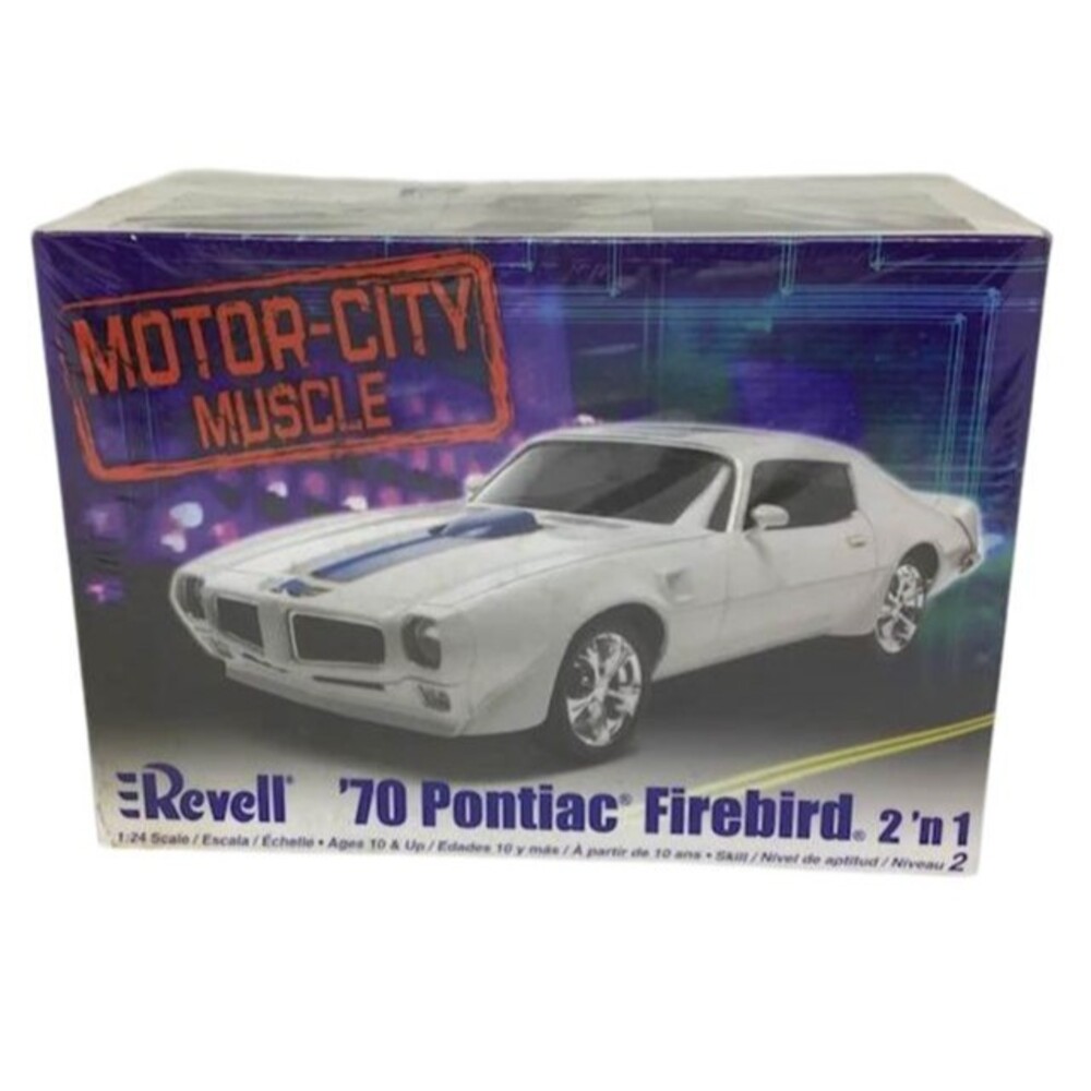 Revell '70 Pontiac Firebird Car Plastic Model Kit 1:24 85-2026 Skill 2 NEW